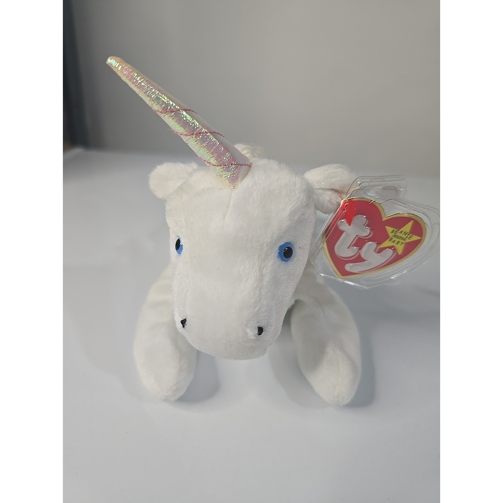 Ty Beanie Baby Mystic the Unicorn Rare, with tag errors! 1993/1994 Oakbrook
